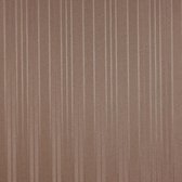 Dutch Wallcoverings - Vlakvinyl streep bruin