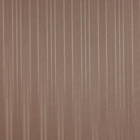 Dutch Wallcoverings - Vlakvinyl streep bruin