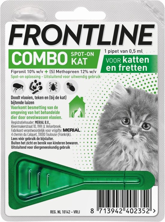 Frontline Spot - Kat en Fret - | bol.com