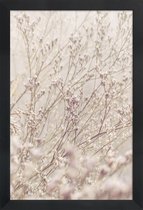 JUNIQE - Poster met houten lijst Chilly Morning -13x18 /Bruin & Ivoor