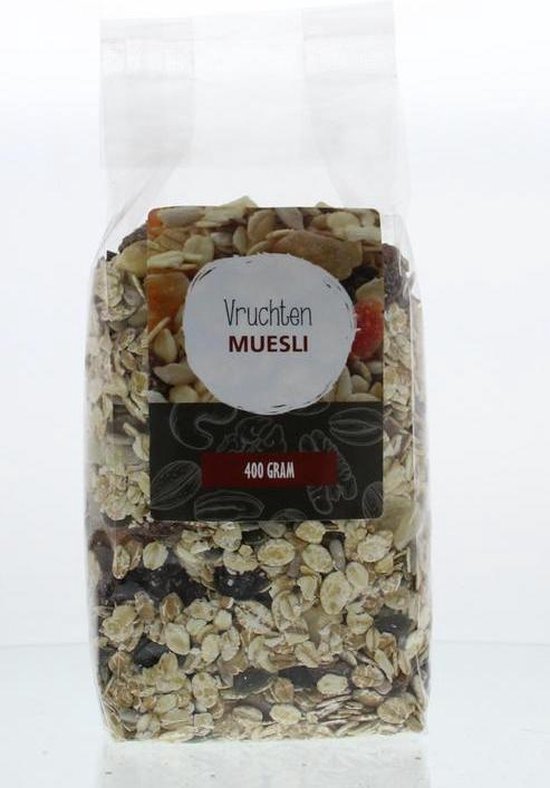 Mijnnatuurwinkel Vruchten muesli 400 gram