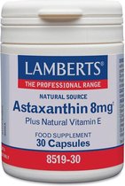 Lamberts Astaxantina 8mg Con Vitamina E 30 Capsules
