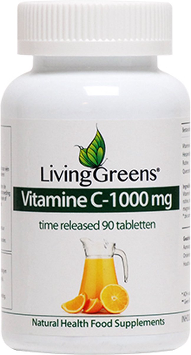 Livinggreens Vitamine C 1000mg TR 90 Tabletten