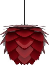Umage Aluvia Mini  Ø 40 cm - Hanglamp rood  - Koordset zwart