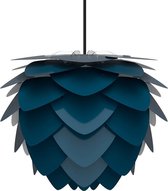 Umage Aluvia Medium  Ø 59 cm - Hanglamp blauw- Koordset zwart