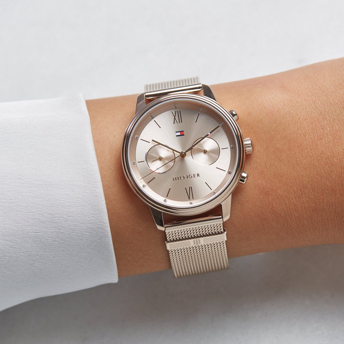 Tommy Hilfiger Blake 1782303 Horloge - Staal - Rosékleurig - Ø 38 mm — afbeelding 6