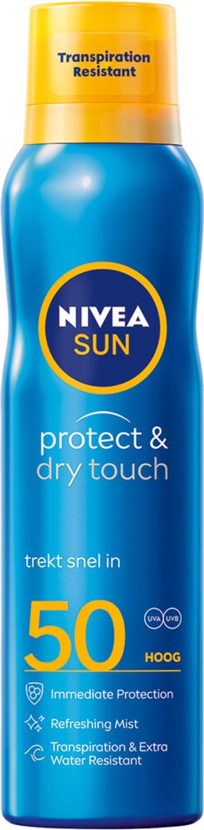 NIVEA SUN Protect & Refresh Verfrissende Zonnebrandspray SPF 50 - 200 ml