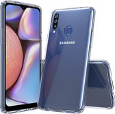 Samsung Galaxy A20s Hoesje - Mobigear - Crystal Serie - Hard Kunststof Backcover - Transparant - Hoesje Geschikt Voor Samsung Galaxy A20s