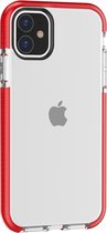 Apple iPhone 11 Hoesje - Mobigear - Full Bumper Serie - Hard Kunststof Backcover - Rood - Hoesje Geschikt Voor Apple iPhone 11