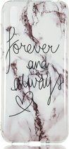 Huawei Y5 (2019) Hoesje - Mobigear - Marble Serie - TPU Backcover - Wit - Hoesje Geschikt Voor Huawei Y5 (2019)