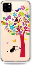 Apple iPhone 11 Pro Max Hoesje - Mobigear - Design Serie - TPU Backcover - Tree - Hoesje Geschikt Voor Apple iPhone 11 Pro Max