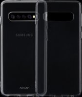 Samsung Galaxy S10 Hoesje - Mobigear - Ultra Thin Serie - TPU Backcover - Transparant - Hoesje Geschikt Voor Samsung Galaxy S10