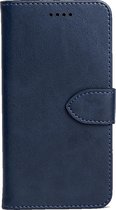 Samsung Galaxy A90 Hoesje - Mobigear - Wallet4 Serie - Kunstlederen Bookcase - Blauw - Hoesje Geschikt Voor Samsung Galaxy A90