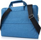 Mobigear Travel Katoen Schoudertas Universeel - Laptop 11 inch - Blauw