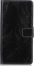Huawei P Smart Plus (2019) Hoesje - Mobigear - Basic Serie - Kunstlederen Bookcase - Zwart - Hoesje Geschikt Voor Huawei P Smart Plus (2019)