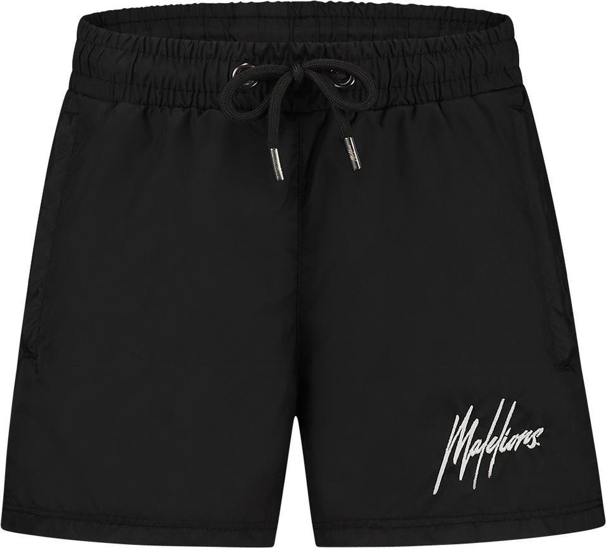 Malelions Junior Francisco Swimshort - Black/Glow In The Dark - 14 164