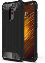 Mobigear Outdoor Hardcase Hoesje - Geschikt voor Xiaomi Pocophone F1 - Zwart
