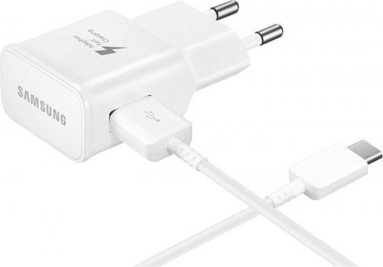 Samsung 15W snellader - incl. 1.2m USB-C kabel - Wit