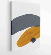 Hand draw Organic shape design for wall framed prints, canvas prints, poster, home decor, cover, wallpaper  2- Moderne schilderijen – Vertical – 1899776551 - 40-30 Vertical