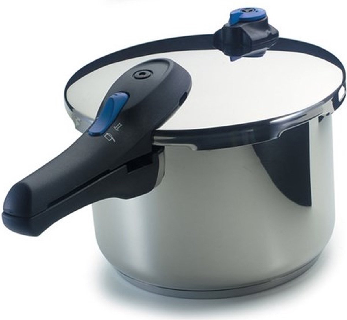 Bol.com BK Snelkookpan 22 cm- 6l - glanzend - PFAS-vrij aanbieding