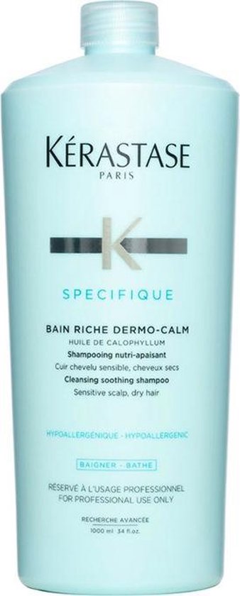 At læse forhindre Modtagelig for Kérastase Specifique Bain Riche Dermo Calm Shampoo - 1L | bol.com