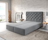 Boxspring-frame Dream-Great microvezel antraciet 140x200