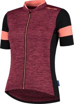 Rogelli Charm 2.0 - Fietsshirt Korte Mouwen - Dames - Maat M - Zwart, Coral