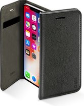 SBS Card Telefoonhoesje geschikt voor Apple iPhone XS Hoesje Bookcase - Zwart