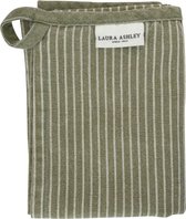 Laura Ashley Kitchen Linen Collectables - Torchon Laura Ashley Stripe vert Sage 50x70cm