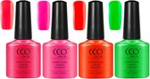 CCO Gellak Neon Collectie - - Dekkende kleur - 7.3ml - Vegan