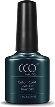 CCO Shellac - Gel Nagellak - kleur Windy City 68057 - Blauw - Dekkende kleur - 7.3ml - Vegan