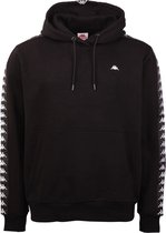 Kappa Larko Sweatshirt 312009-19-4006, Mannen, Zwart, Sweatshirt, maat: XL