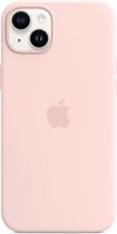 Origineel Apple iPhone 14 Plus Hoesje MagSafe Silicone Case Roze