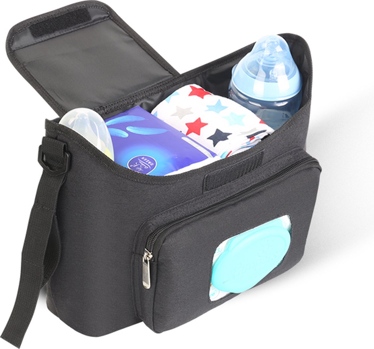 Achilles Kinderwagen organizer | Buggy tas Organizer - Wandelwagen organizer - luiertas – foto 3