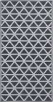 Bol.com vidaXL - Buitenkleed - ARAKIL - 120x180 - cm - PP - zwart aanbieding