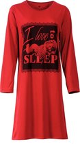 Tenderness Dames Nachthemd - Rood - Maat XL