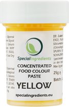 Geconcentreerde Voedingskleur Pasta - Geel - 25 gram