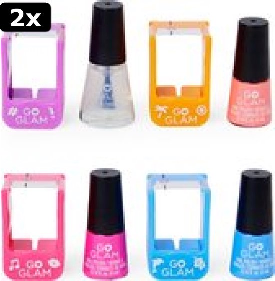 2x Cool Maker - Go Glam U-nique Nail Salon - 4 Design Pods - Vernis à  Vernis à ongles