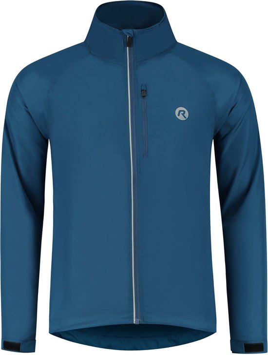 Rogelli Core Hardloopjack Heren - Running Jacket - Waterafstotend - Blauw - Maat XL
