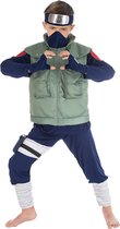 CHAKS - Kostuum Kakashi Naruto Kinderen - 122/128 (7-8 jaar)