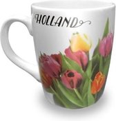 Mok Holland tulpenboeket Ø8,5x10,5cm