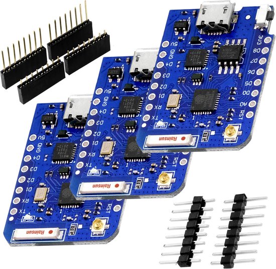 16 Cartes PCB à Souder - Kit Prototypage Arduino - 4 Tailles Différentes Avec Espacement 2.54mm - E-Book Inclus