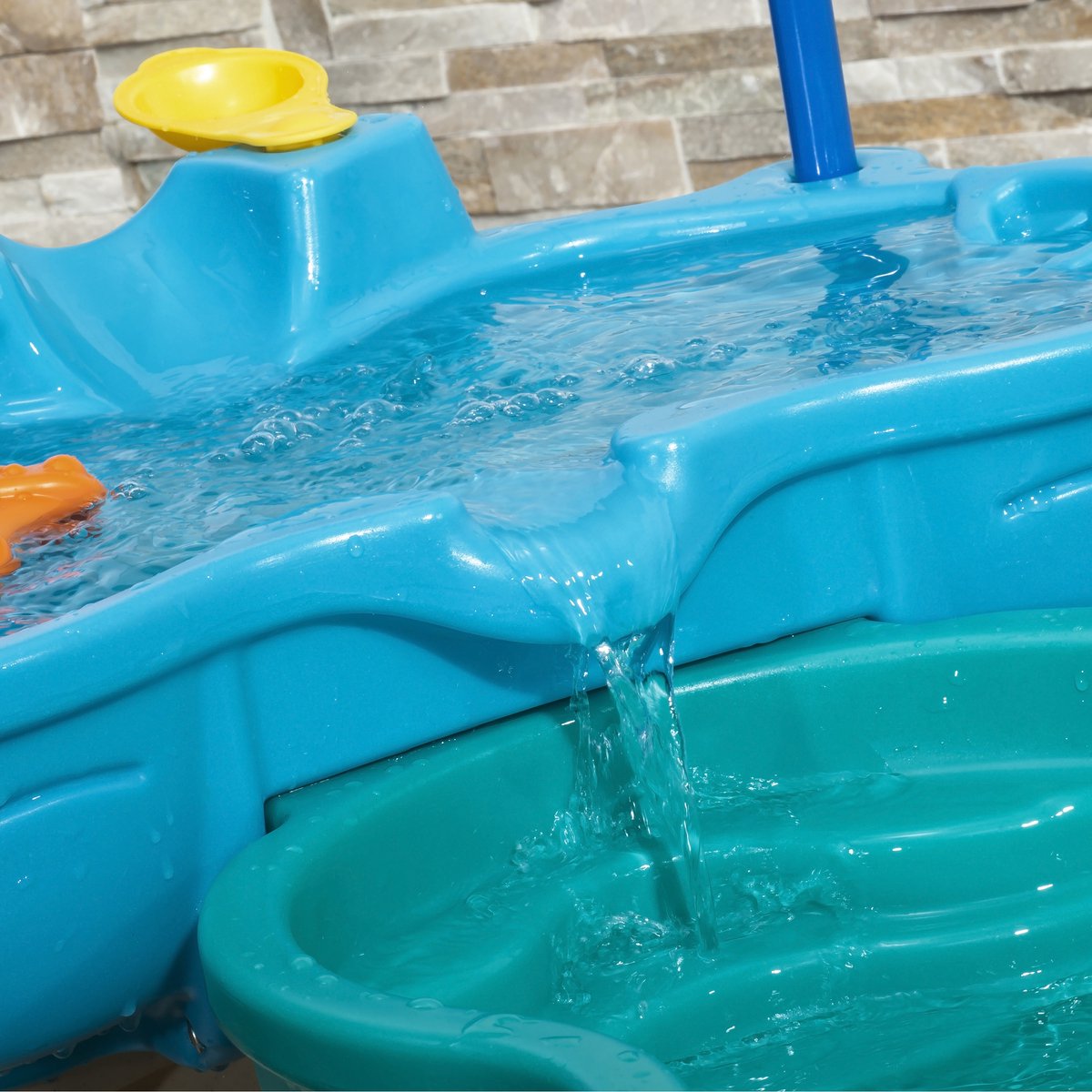 Step2 Spill and Splash Watertafel - Met 11 accessoires en parasol - Waterspeelgoed voor kind - Activiteitentafel met water voor de tuin / buiten — afbeelding 13