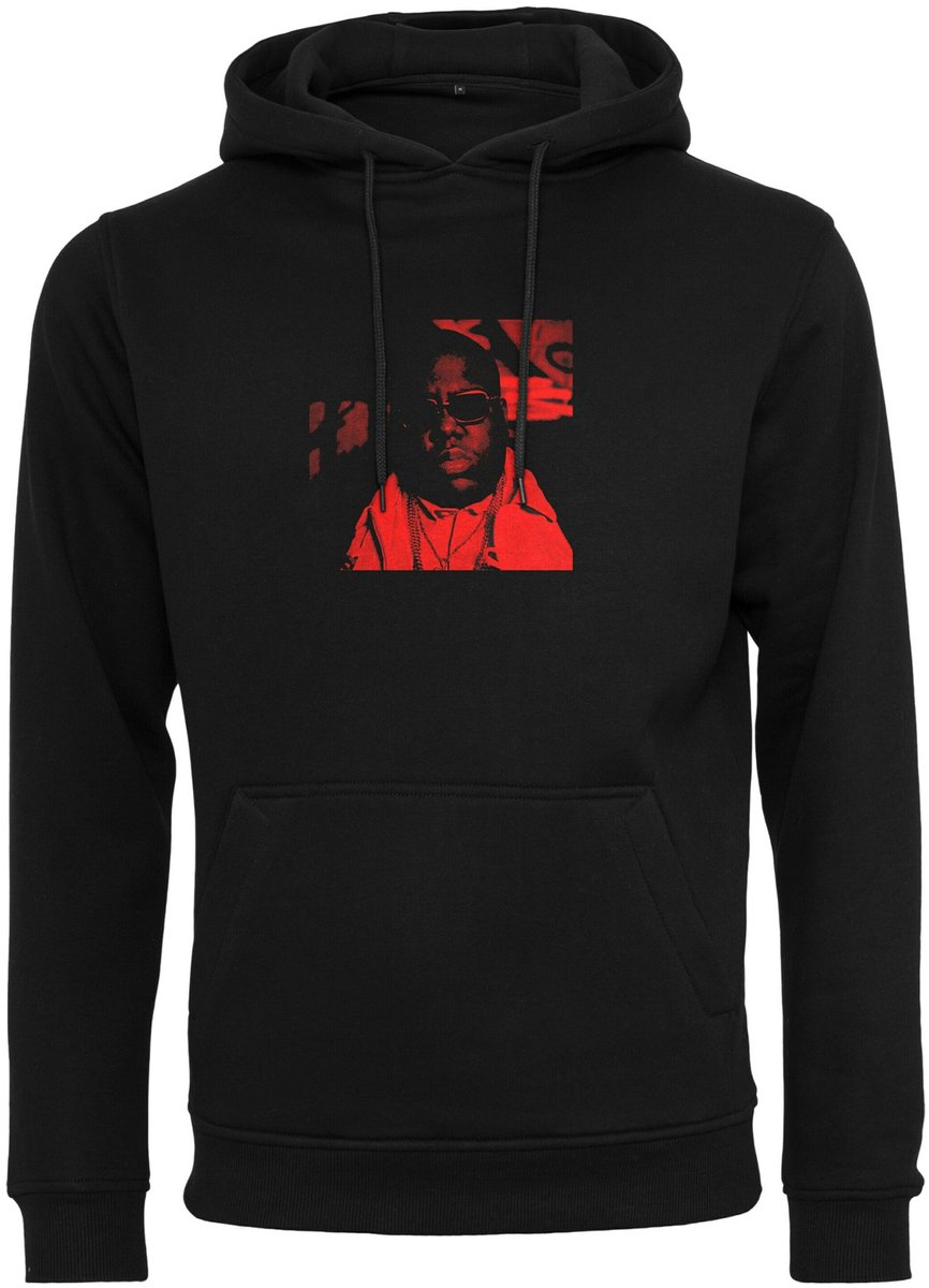 Mister Tee Biggie Smalls Notorious Big Life After Death Hoodie/trui XS Zwart