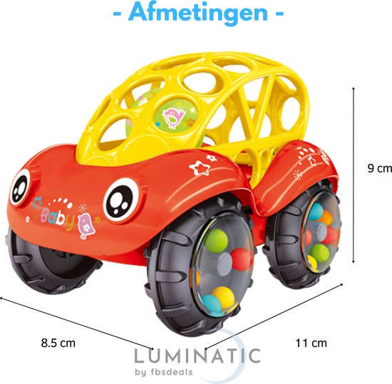 Voiture Jouets - Oball - Véhicule jouet - Hochet Bébé - Hochet