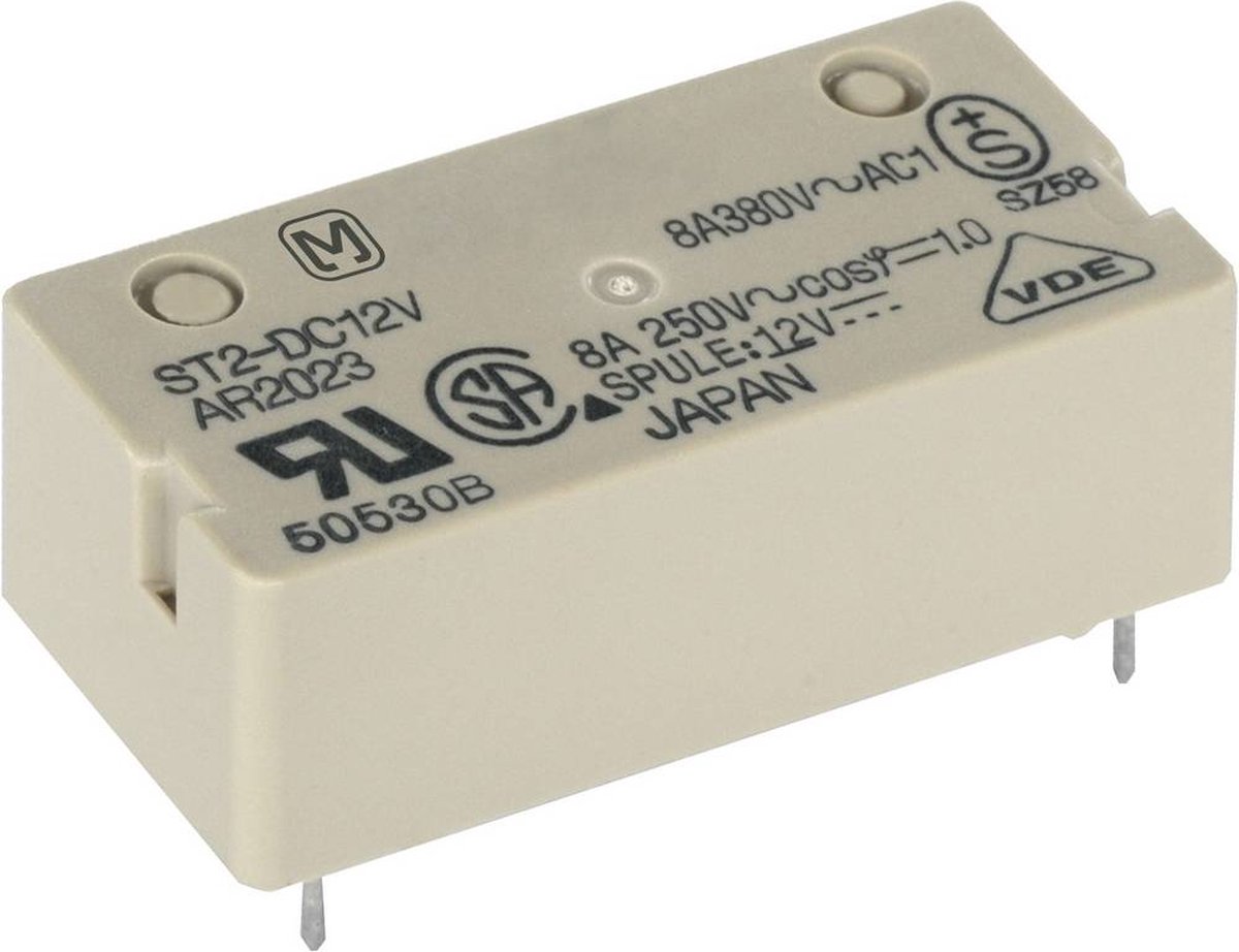 Panasonic ST224F Printrelais 24 V/DC 8 A 2x NO 1 stuk(s)
