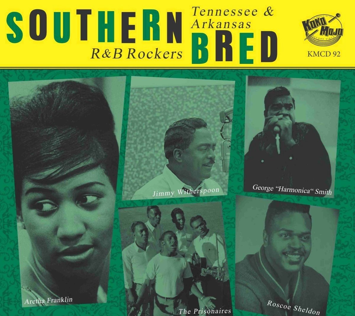 Various Artists - Rock The Bottle - Southern Bred Vol.26 Tennessee & Arkansas R&B Rockers (CD)