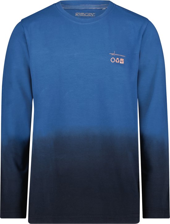 4PRESIDENT T-shirt jongens - Tie Dye Cobalt - Maat 116