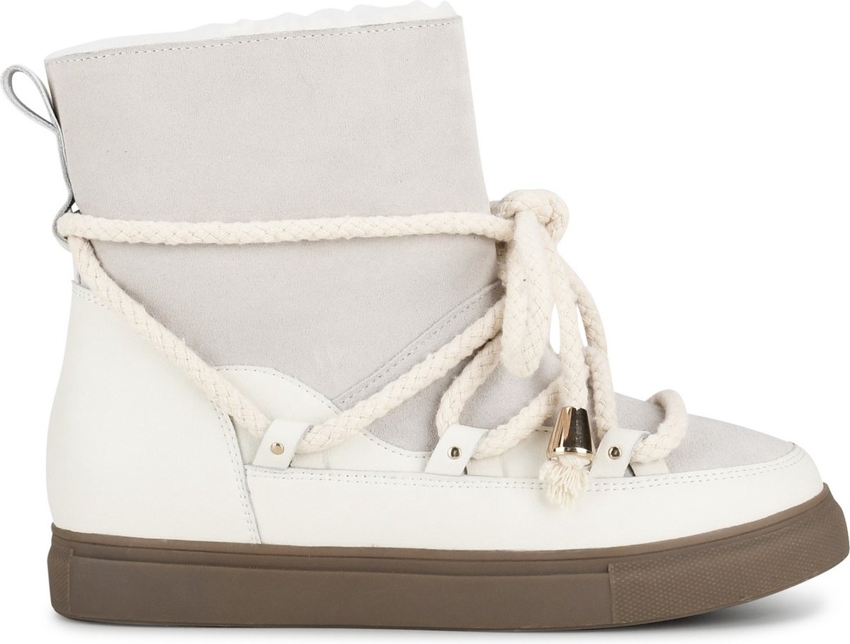 PS Poelman – MIA Dames Snowboots Gebroken Creme