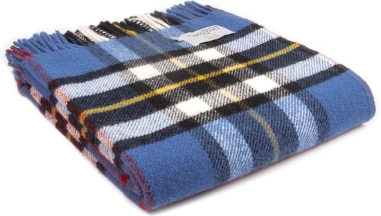 Beau plaid en laine | Robe tartan traditionnelle Thompson | 100% laine vierge | Fabriqué au Royaume-Uni